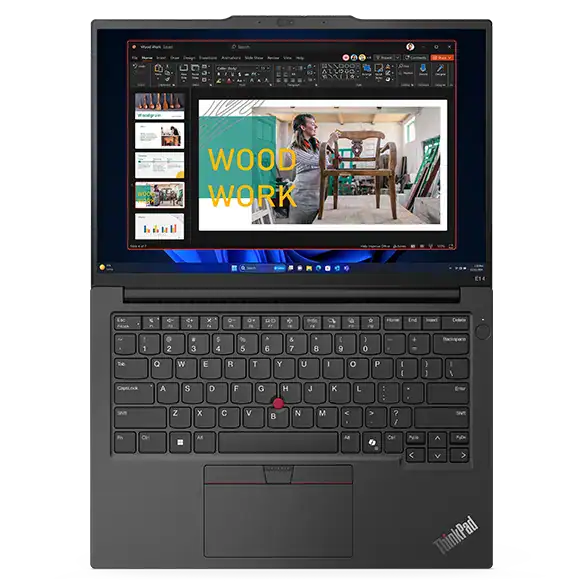 Lenovo ThinkPad E14 Gen 6 - Notebook - 14" - Intel Core Ultra 7 258V / 4.8 GHz - LPDDR5X SDRAM - 32 GB - 1 TB SSD - Intel Arc Graphics 140V - Windows 11 Pro - 3-year warranty - Imagen 3