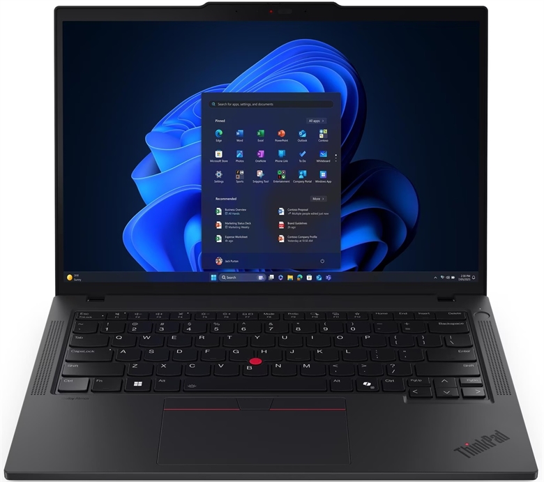 Lenovo ThinkPad T14 - Notebook - 14" - Intel Core Ultra 5 255U / 1.2 GHz - 16 GB - DDR5 SDRAM - 512 GB - Integrated graphics - Windows 11 Pro