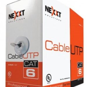 Nexxt Enterprise Cat6 U/UTP Cable 4P 23AWG CM 305m GR