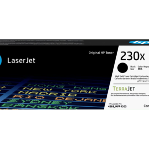 HP 230X - Negro - original - LaserJet - cartucho de tóner (W2300X) - para Color LaserJet Pro 4201, 4203, MFP 4301, MFP 4303