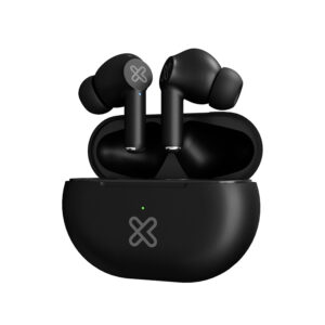 Klip Xtreme - True wireless earphones - Para Phone / Para Portable electronics / Para Tablet - Wireless - 17Hrs IPX Black