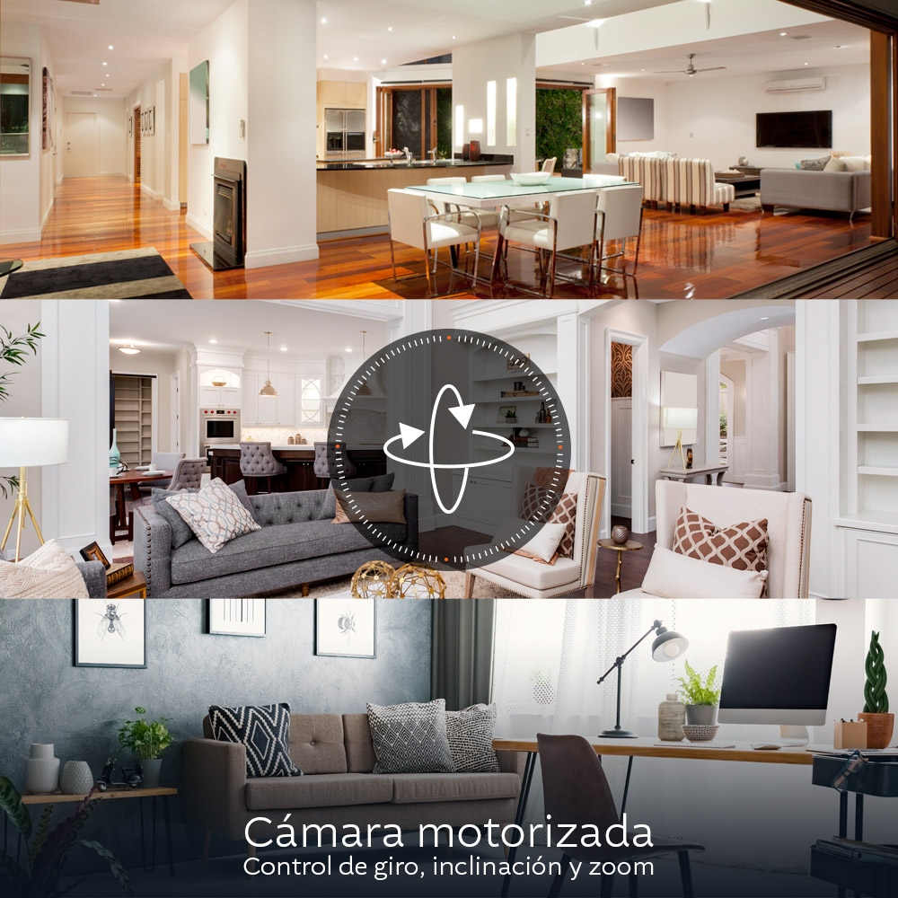 Cámara Nexxt inteligente motorizada Wi-Fi NHC-IP11 - Imagen 3