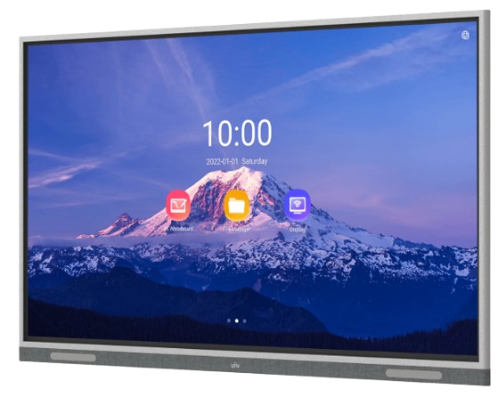 UNIVIEW 65" SMART INTERACTIVE DISPLAY (HAS MOUNT) AMLOGIC T982 32GBEMMC/4GBRAM ANDROID 13