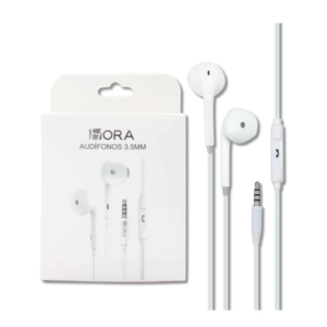 Audífono de Cable 1Hora 3.5mm - Blanco
