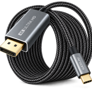 ArgomTech ARG-CB-0096 – Cable USB-C a DisplayPort 4K Ultra HD – 6 pies / 1.8 m