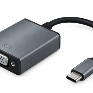 ArgomTech Adaptador USB Tipo-C a VGA Hembra de 15 cm para Monitores y Proyectores – ARG-CB-0043