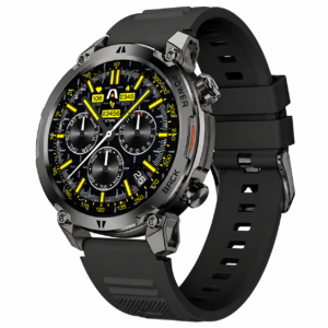 ArgomTech SKEIWATCH C71 – Smartwatch con Accesorios Incluidos – Negro – ARG-WT-6071BK