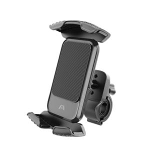 Cell Phone Bike & Motorcycle Mount - One-Hand Operation - 360 Rotation - Secure Grip & Lock System