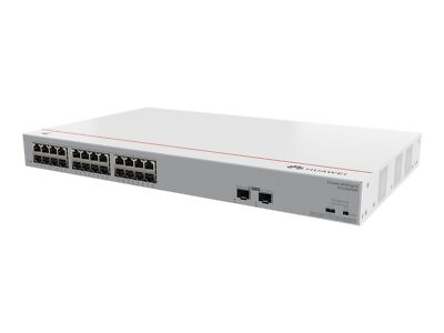HUAWEI EKIT S110-24LP2SR (24*10/100/1000BASE-T PORTS, 2*GE SFP PORTS, POE+, AC POWER) SWITCH NO ADMINISTRABLE