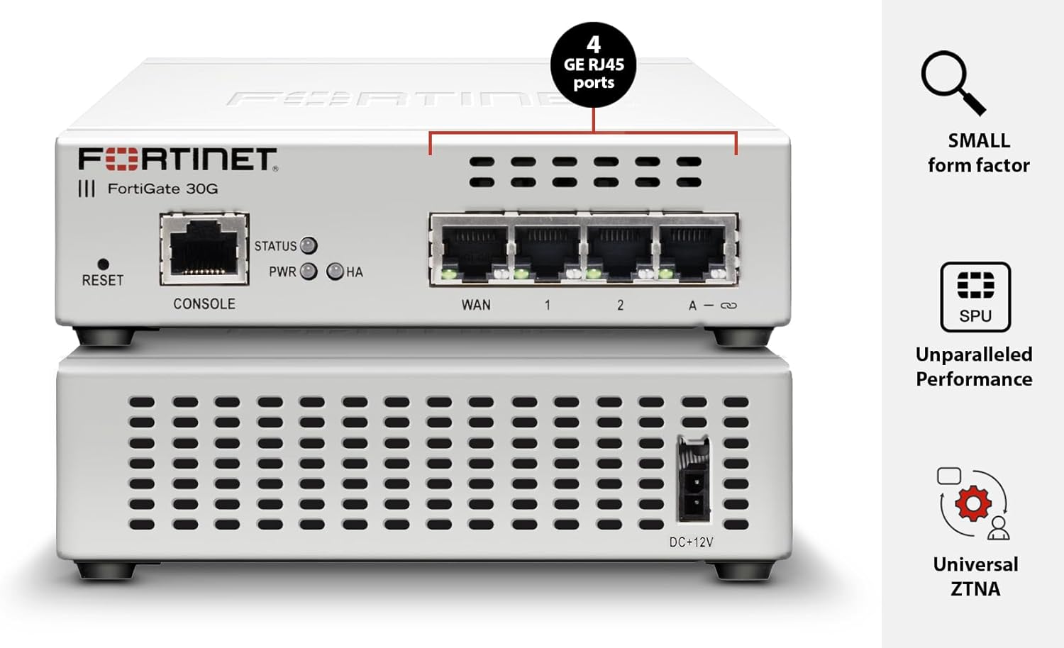 FORTIGATE-30G HARDWARE PLUS FORTICARE PREMIUM AND FORTIGUARD UNIFIED THREAT PROTECTION (UTP) 12 MESES - Imagen 7