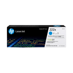 HP 222X CYAN ORIGINAL LASERJET TONER CARTRIDGE