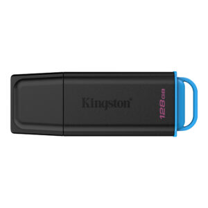 Kingston 128GB Portable USB 3.2 Gen 1 DataTraveler Exodia Black/Blue