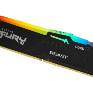 Kingston FURY Beast RGB - DDR5 - módulo - 32 GB - DIMM de 288 contactos - 5600 MT/s / PC5-44800 - CL40 - 1.25 V - sin búfer - on-die ECC