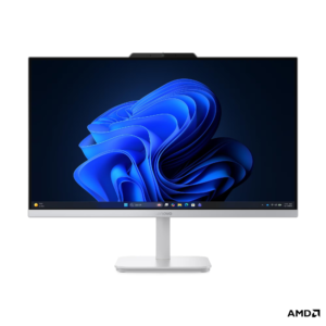 Lenovo - All-in-one - Intel Ryzen 5 40 / 4.3 GHz - LPDDR5 SDRAM - 23.8" - AMD Radeon 610M - Windows 11 Home - Cloud Grey