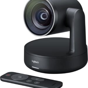 Logitech Rally - Cámera de conferencias - PTZ - color - 3840 x 2160 - 1080p, 4K - motorizado - USB 3.0 - H.264