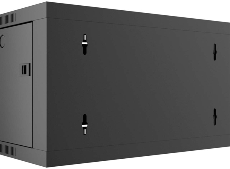 Nexxt Solutions - Armario - instalable en pared - negro epoxy - 9U - 19" - Imagen 3