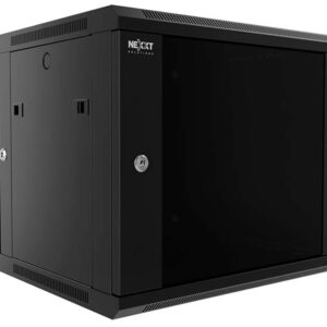 Nexxt Solutions - Armario - instalable en pared - negro epoxy - 9U - 19"