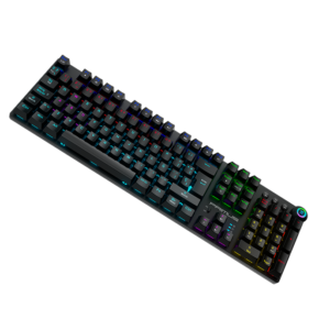 Primus Gaming - Keyboard - Wireless - Spanish (Latin American) - 2.4 GHz - Ergonomic Design - Black