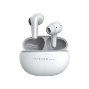SKEIPODS E21 - ACTIVE Noise Canceling- 2C FAST Charging - Multi-Point Connection - Quad Microphones - 28H - Low Latency Gaming Mode - IPX5 Water Resistant -Type-C / White