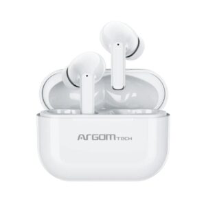 SKEIPODS E72 - AI ENC Noise Canceling- 2C FAST Charging - Wireless Charging - 28H - Low Latency Gaming Mode - IPX4 Water Resistant - Type-C Includes 2x Color Rubber Cases: Black & Pink