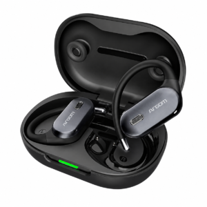 SKEIPODS E90- OPEN-EAR Design for Total Awareness - ENC Noise Canceling- 2C FAST Charging - 28H Battery Life - Sport-Ready: IPX5 Water Resistant - Secure & Comfortable: Ultra-Soft Silicone Hooks - Typ