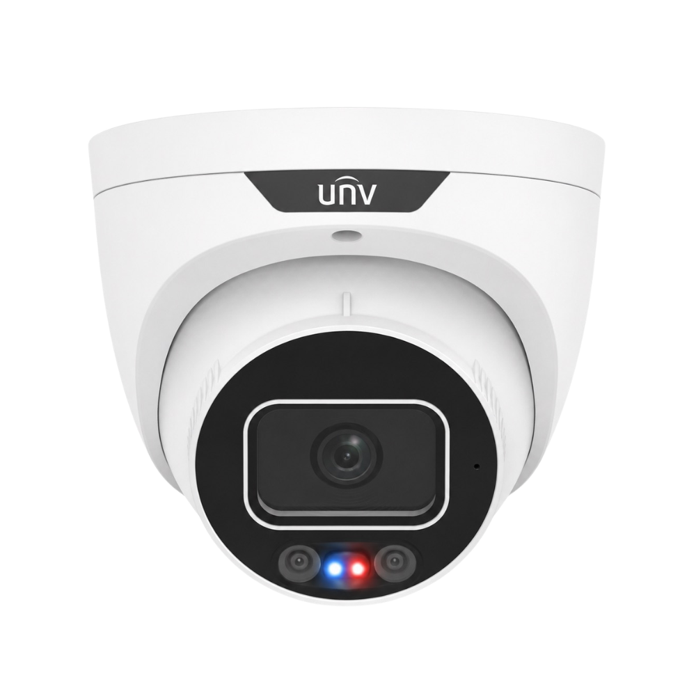 UNIVIEW 8MP Tri-Guard Fixed Dual-light Turret Network Camera
