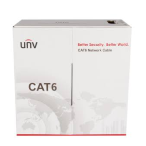 UNIVIEW CAT6 (UTP) 305M CCA BLANCO
