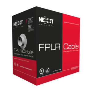 Nexxt Solutions Infrastructure Nexxt Solutions - FPLR UTP - Alarm cable - 305 m - 18AWG PVC CMR 305m RD