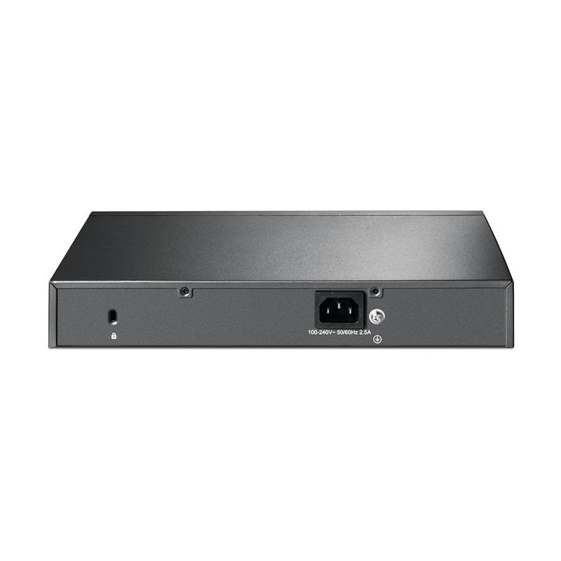 TP-Link JetStream TL-SG2210MP - Conmutador - inteligente - 8 x 10/100/1000 (PoE+) + 2 x SFP - montaje en rack - PoE+ (150 W) - Imagen 3