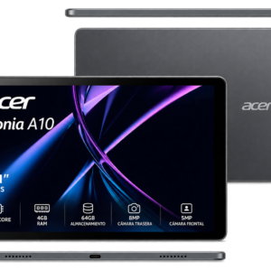 ACER ICONIA A10 TABLET 10.1" HD IPS QUAD CORE 4GB RAM 64GB 8MP/5MP NT.LH7AL.001