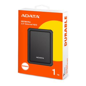 ADATA disco duro externo portátil de 1 TB - MIL-STD-810G e IP64 - Garantía 3 Años