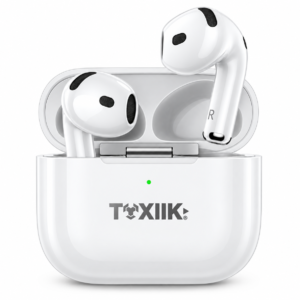 Audífonos Inalámbricos TOXIIK TOK-P7 Bluetooth 5.5 con Estuche de Carga