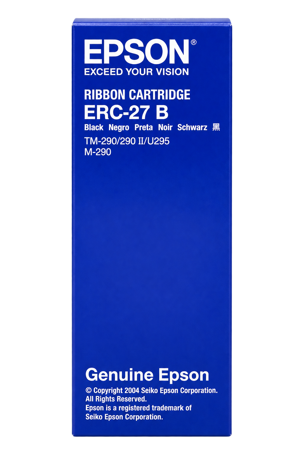 EPSON Black Ink Ribbon TM-290, TM-290II, TM-U295 3.5