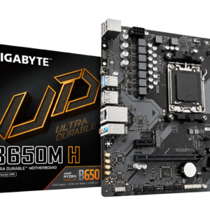 GIGABYTE B650M H – Motherboard Micro ATX – AMD B650 – Socket AM5 – DDR5