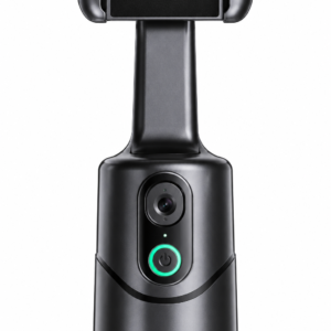 Gimbal Inteligente Q12 360° con Seguimiento Automático por IA y Control por Gestos para Smartphone