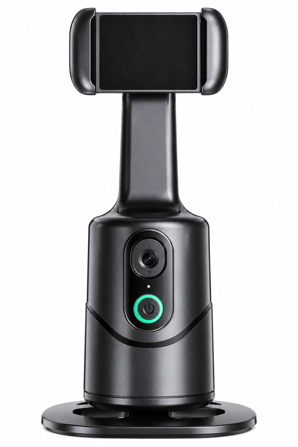 Gimbal Inteligente Q12 360° con Seguimiento Automático por IA y Control por Gestos para Smartphone