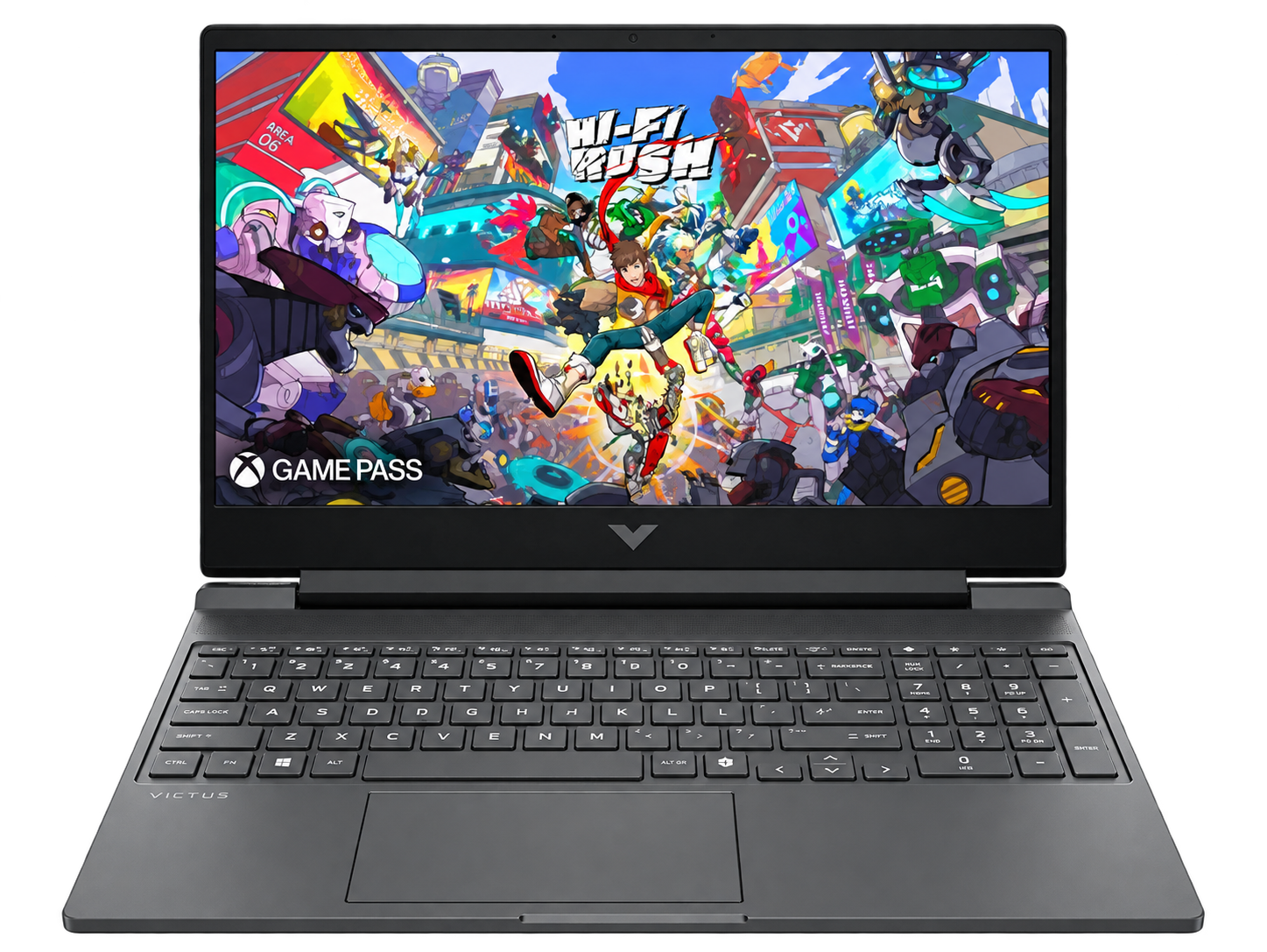 HP VICTUS Clamshell - Notebook - 15.6" - Intel Core i5 13420H / 4.8 GHz - 8 GB - DDR5 SDRAM - 512 GB - Integrated graphics - Windows 11 Home - Silver