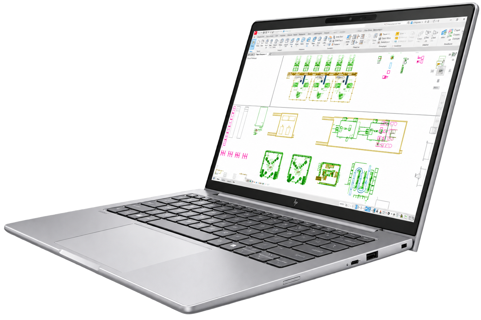 HP ZBook 8 G2i 14" Mobile Workstation – Core Ultra 7 366H / 48GB / 1TB SSD / RTX PRO 500 6GB / W11 Pro - Imagen 2