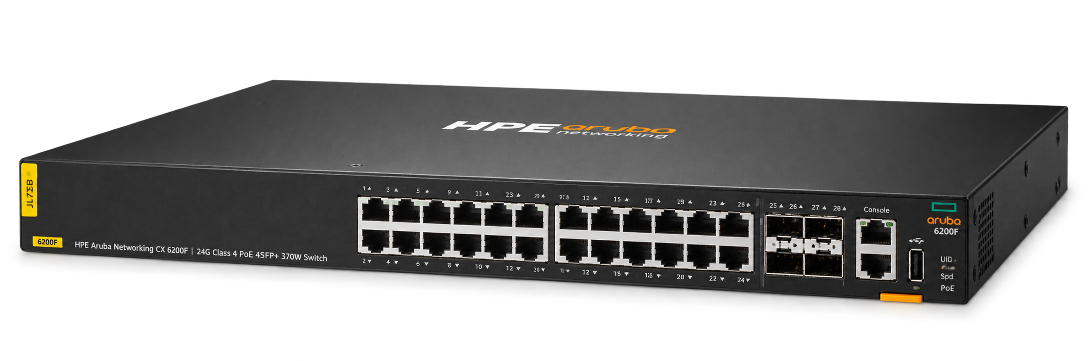 HPE ARUBA 6200F 24G CLASS4 POE 4SFP+ 370W SWITCH