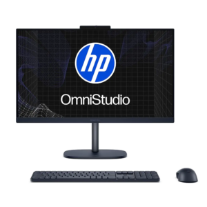 HP - All-in-one - AMD Ryzen 5 40 / 4.8 GHz - DDR5 SDRAM - 512 GB HDD - 23.8" - Integrated graphics - Windows 11 Home - Blue