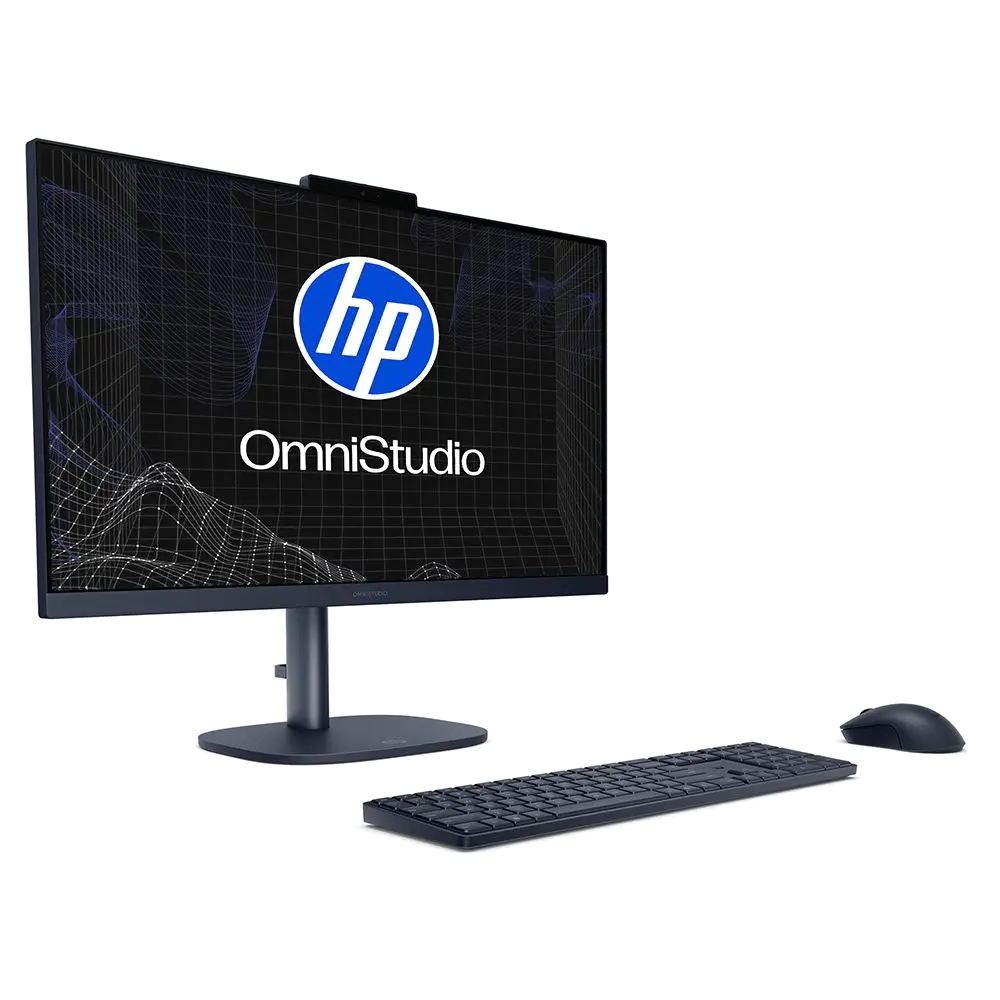 HP - All-in-one - AMD Ryzen 5 40 / 4.8 GHz - DDR5 SDRAM - 512 GB HDD - 23.8" - Integrated graphics - Windows 11 Home - Blue - Imagen 3