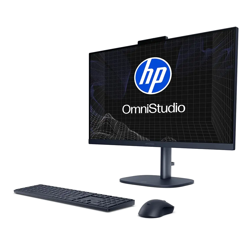 HP - All-in-one - AMD Ryzen 5 40 / 4.8 GHz - DDR5 SDRAM - 512 GB HDD - 23.8" - Integrated graphics - Windows 11 Home - Blue - Imagen 2
