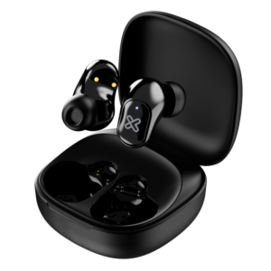 Klip Xtreme - True wireless earphones - Para Phone / Para Portable electronics / Para Tablet - Wireless - KTE-011 Black