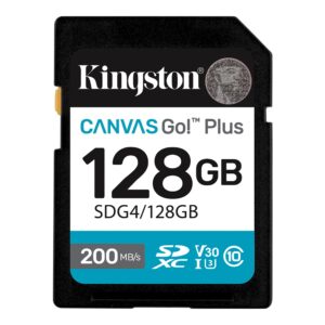 Kingston - Flash memory card - SDXC Canvas - 128GB SDXC Canvas Go Plus Gen4