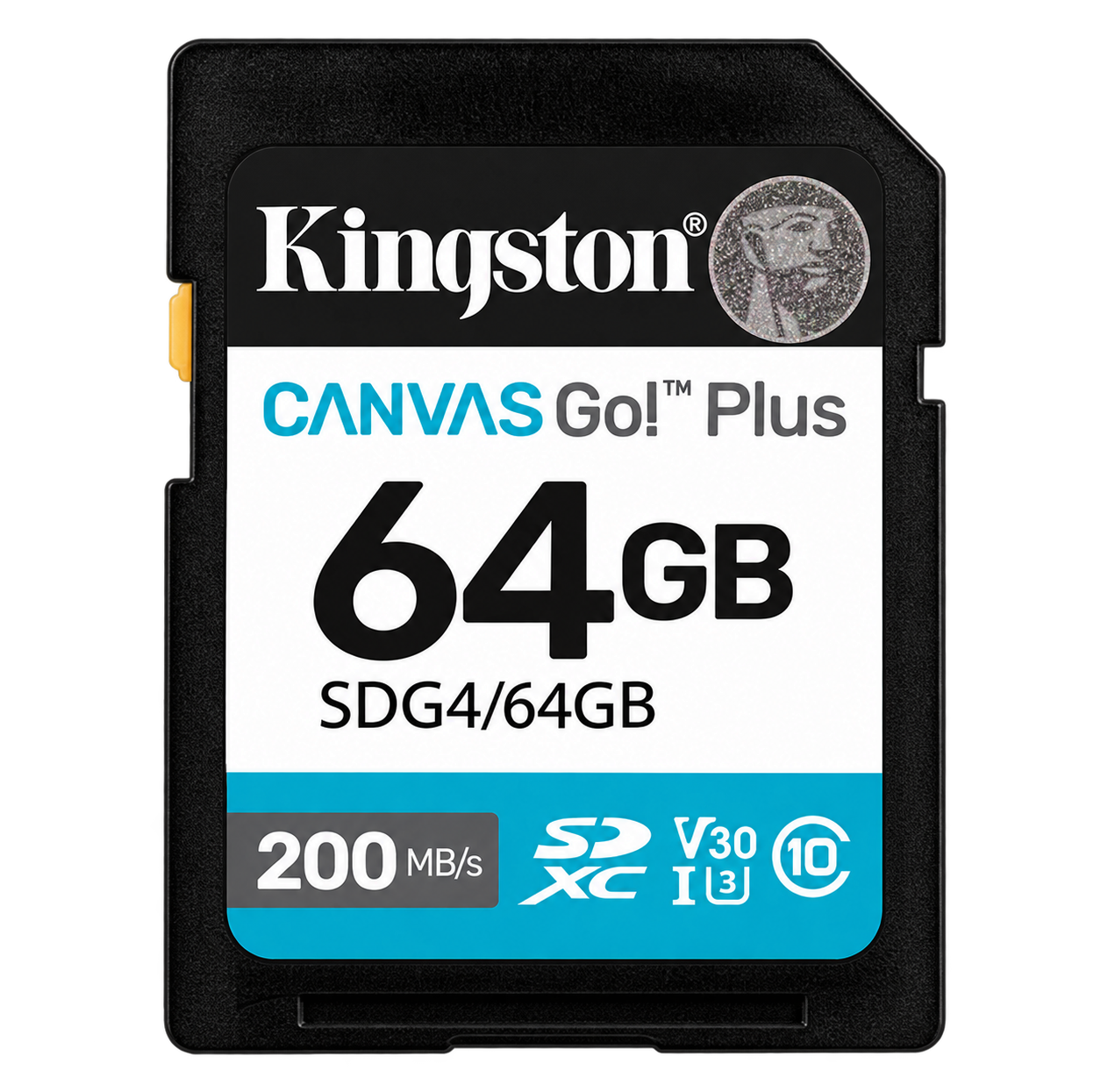 Kingston - Flash memory card - SDXC Canvas - 64GB SDXC Canvas Go Plus Gen4