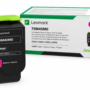LEXMARK CARTUCHO DE TÓNER MAGENTA 2,000 PÁGINAS PARA CS531, CS632, CX532 Y CX635