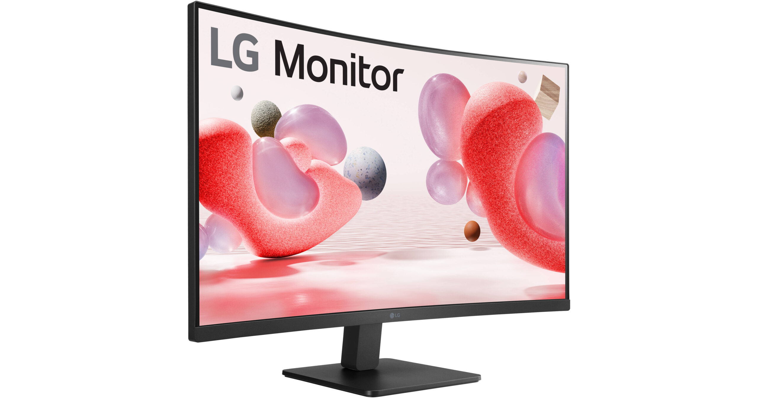 LG - Curved Screen - 31.5" - 1920 x 1080 - HDMI / VGA