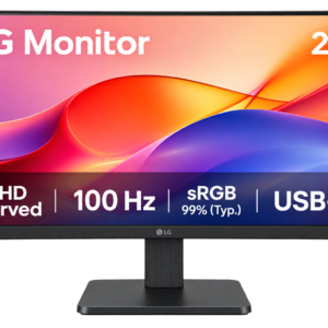 LG Monitor 24U421A-B - Curved Screen - 23.8" - 1980 x 1080 - VA - HDMI / USB-C - Black