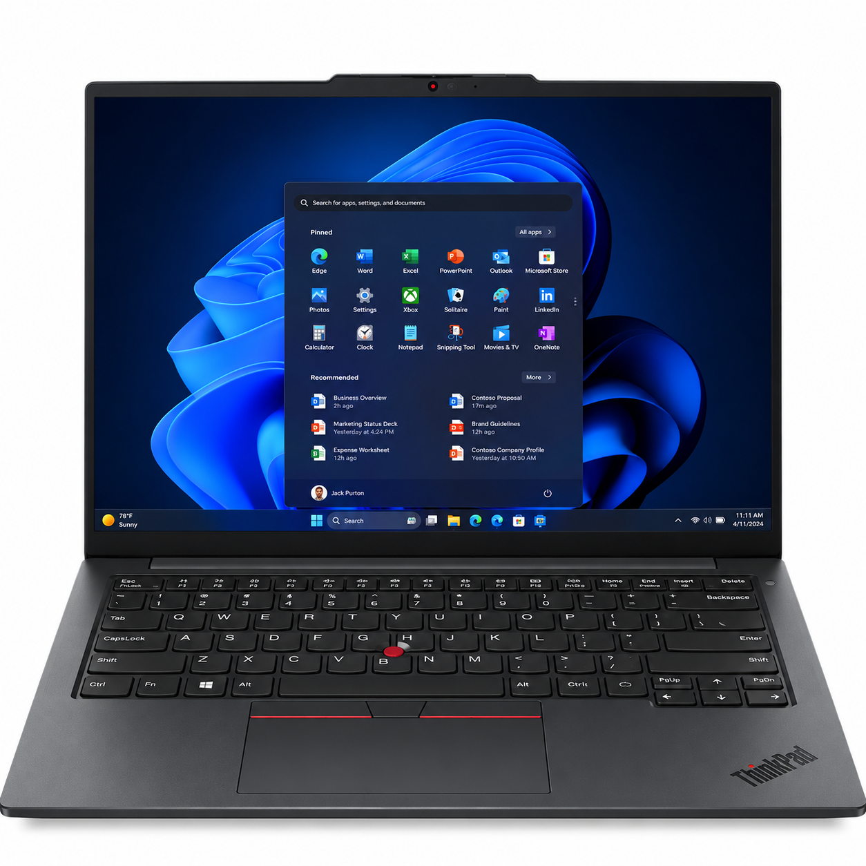 Lenovo ThinkPad E14 Gen 7 – 14" – Intel Core Ultra 5 255H – 16GB RAM – 512GB SSD – 21SX00D3FJ
