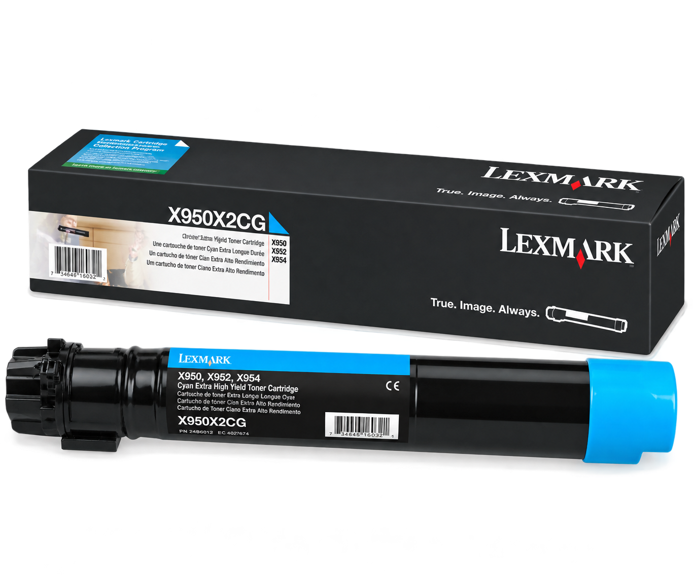 Lexmark 22K Cyan Extra High Yield Toner Cartridge